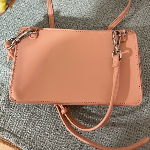 Pixie Mood Vegan Faux Leather Crossbody Bag - Blush Pink - Picture 5 of 6